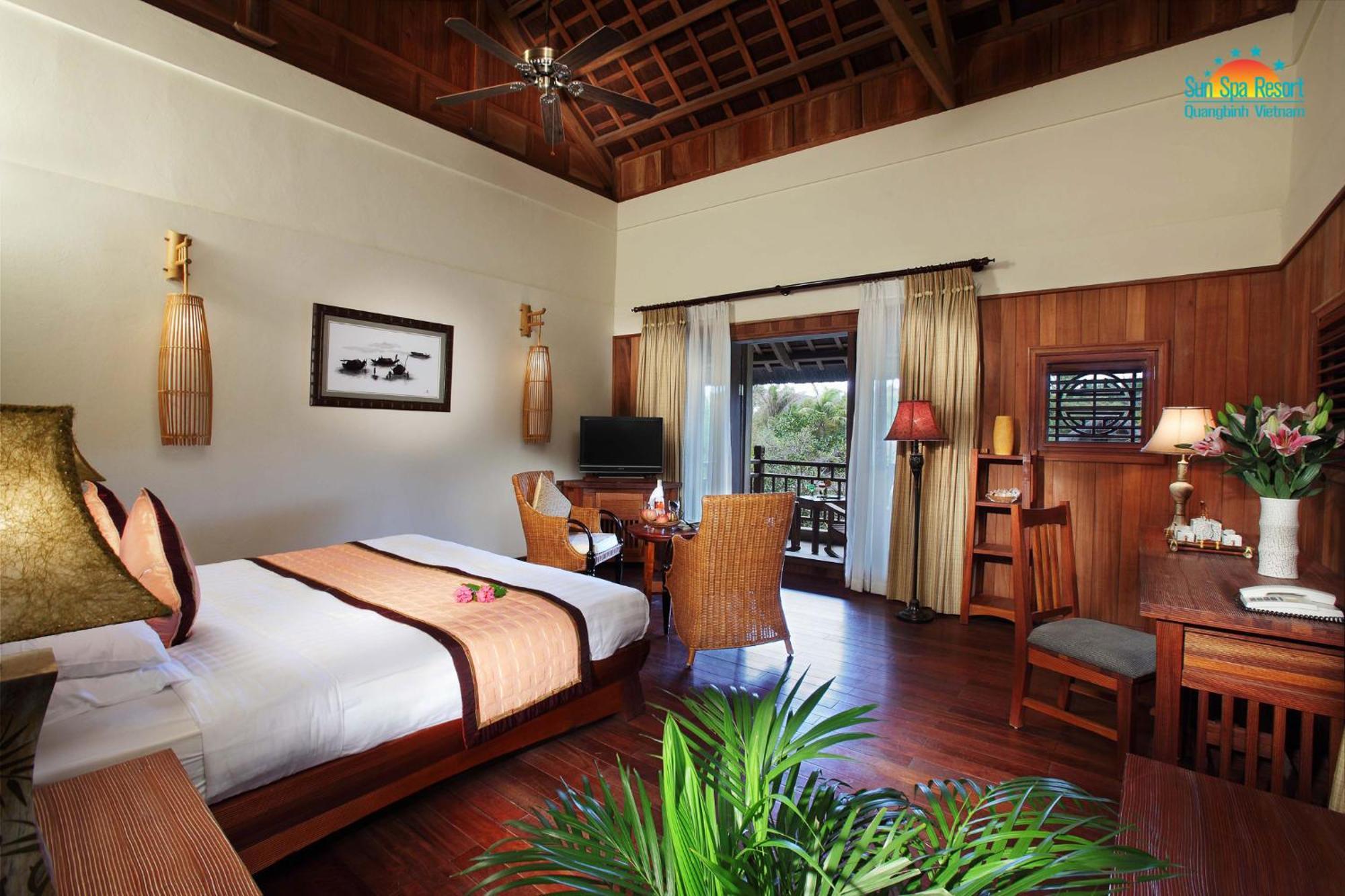 ซันสปา รีสอร์ต แอนด์ วิลลา Hotel ด่งเฮ้ย ภายนอก รูปภาพ