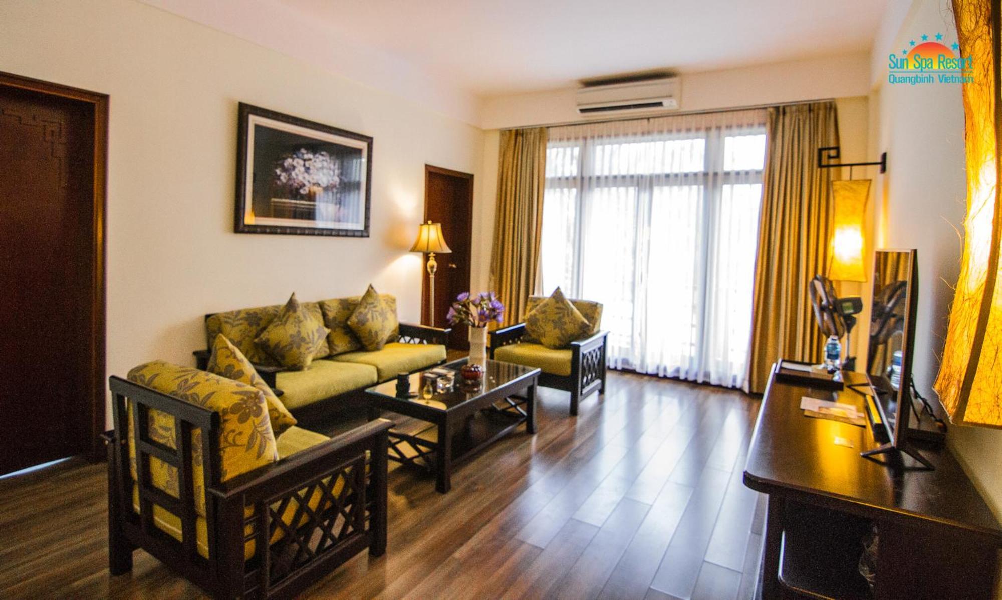 ซันสปา รีสอร์ต แอนด์ วิลลา Hotel ด่งเฮ้ย ภายนอก รูปภาพ