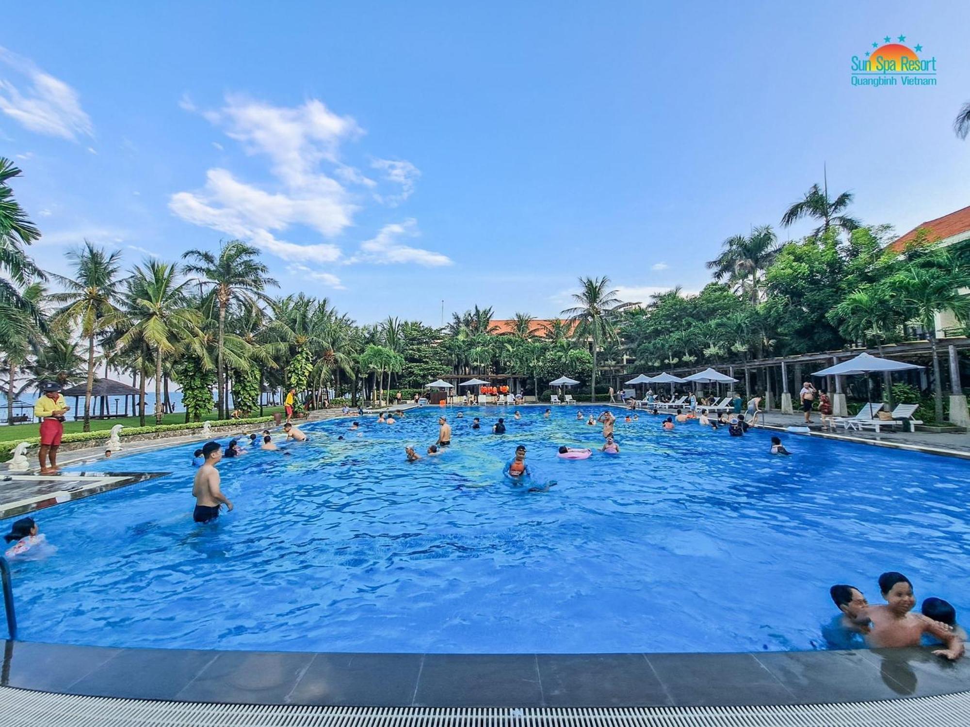 ซันสปา รีสอร์ต แอนด์ วิลลา Hotel ด่งเฮ้ย ภายนอก รูปภาพ