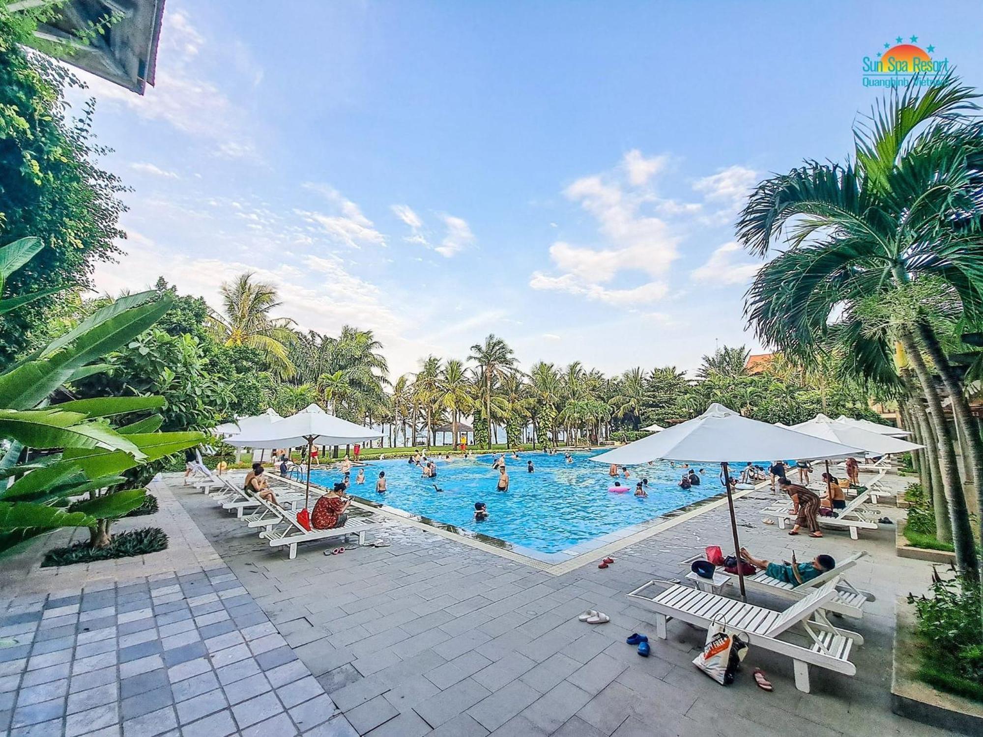 ซันสปา รีสอร์ต แอนด์ วิลลา Hotel ด่งเฮ้ย ภายนอก รูปภาพ